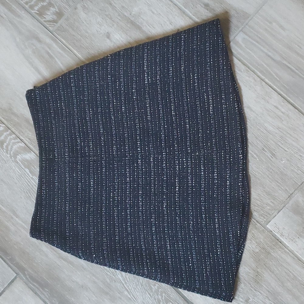 Loft Tweed Skater Skirt